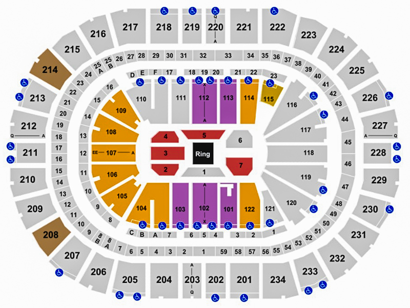 PPG Paints Arena Seating Map